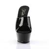 Pleaser - KISS201 Mules à talons - Chaussures de pole dance - Noir Product image